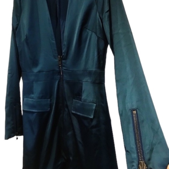 Revolve Mini Dress NWT NBD Manuela Satin Size Small - Picture 5 of 12